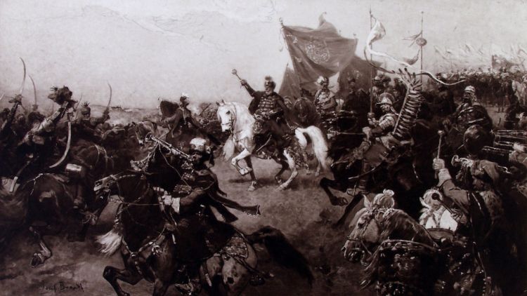 Battle of Cudnów in 1660, by J. Brandt