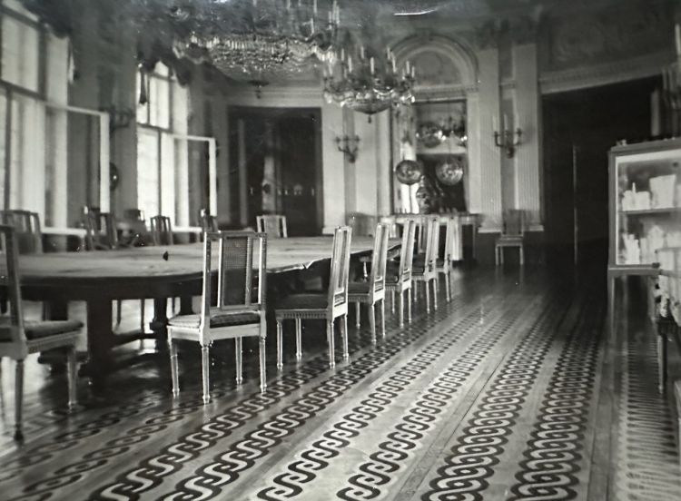 Dining room Lancut, 1930s