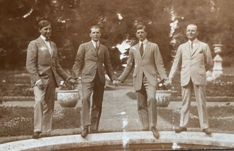 Potocki brothers, Lancut 1922